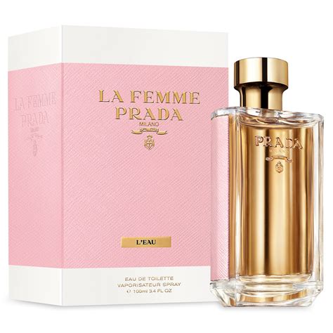 prada l eau femme|prada la femme 100ml.